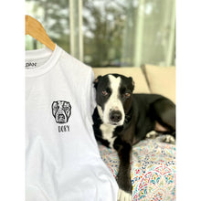 Load image into Gallery viewer, Custom Pet Face T Shirt | Unisex
