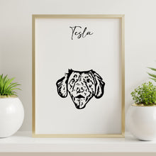 Load image into Gallery viewer, Custom Pet Ilustration Digital File | Head
